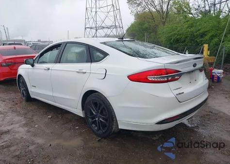 2018 Ford Fusion Hybrid Se из США, поврежденный, VIN 3FA6P0LU3JR124906